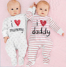 Baby Kids Newborn Infant Romper Outfit Clothing Set baby clothing sets rompers suits toddler outfits 2 Version 2016 New