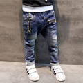 High Quality Fashion Children Jeans for Boys Slim Fit Korean Children s Jeans Baby Boys Pants