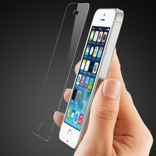 2.5D Premium Tempered Glass Screen Protective Film for iPhone 5 5S 5C Anti-shatter Glass Screen Protector With Retail Package