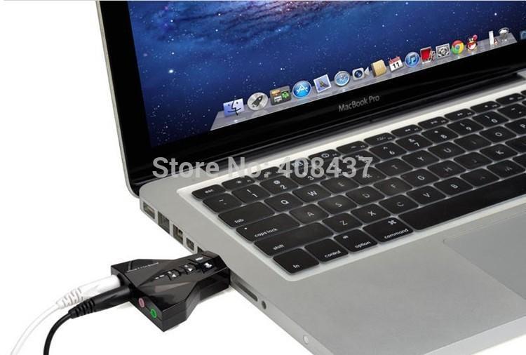Купить Новый usb звуковую карту 7.1 канал воздуха плоскости формы аудио ...