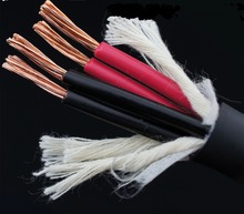 Retail Cables 4*2Square 8 Square 4N OFC Pure Copper Cable hi-end audio upgrade DIY cables
