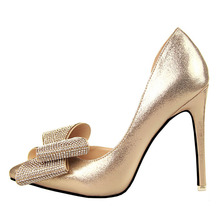2016 Fashion Sexy Pumps Women Shoes High Heels Women Pumps Wedding Shoes Stitching Pointed Hollow Sandals
