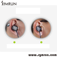 Symrun Symrun Qy12 Wireless Bluetooth Stereo Earphones Music Bass Headset Sport Running magnet earphone winder