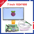 7 inch Raspberry Pi LCD Display 1024 600 TFT Monitor Screen with Drive Board HDMI VGA