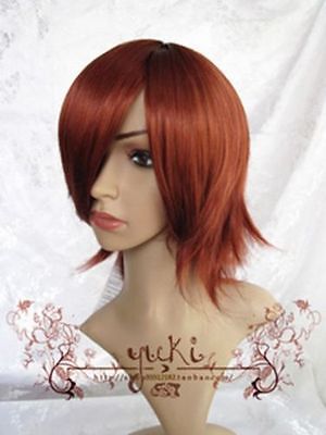 TJS Wholesale    Short Straight Cosplay Party Men s Hair Full Wigs