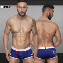 New Sale Men Boxers Cotton Solid Men’s  Boxers shorts 1235 men sexy men underwear Shorts  calzoncillos hombre