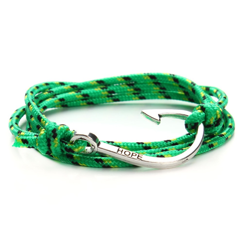 2015 New Fashion Leather Bracelets for men Popular Charismatic bandages Toggle clasps Anchor friendship bracelets F2835