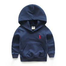 Free Shipping Baby Long Sleeved Cashmere Sweater 2016 New Autumn And Winter Hooded Sweater Thick Coat