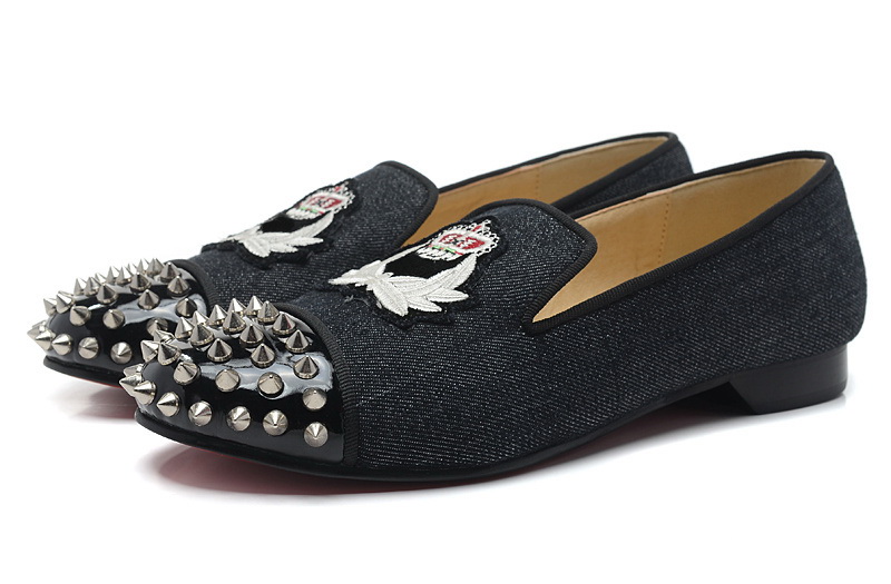 Aliexpress.com : Buy male femelle Spikes Harvanana shoes Black ...