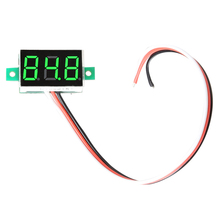 2015 New Useful Mini Digital Voltmeter DC0-100V Blue Light LED Panel Voltage Meter H1E1