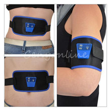 Good Promotion ABGymnic AB Gymnic Electronic Body Muscle Arm leg Waist Abdominal Massage Exercise Toning Belt