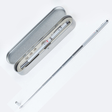 Multi-function Stylus Pen 4 in 1 Retractable Red Laser Pen,Laser Pointer LED Torch Ballpoint Pen+ Extendable Teaching Pointer