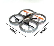 free shipping 2.4Ghz 4CH RC Parrot Better than V929 V939 V949 Quadcopter 4-Axis GYRO One Key 3D Tumbling Flip UFO
