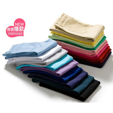 Super Deal 2015 Fashion Women Candy Colors Pencil Pants Spring Autumn Sexy Fit Jeans Plus Size