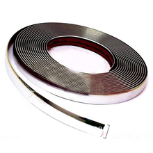 10mm Cool DIY Decal Car Chrome Decor Strip Sticker Auto Self Adhesive Styling Moulding Trim Car Body Window Exterior Decoration