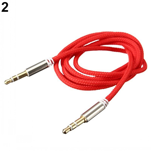 3.5mm Male to Male Car Aux Auxiliary Cord Stereo Audio Cable Wire for Phone iPod