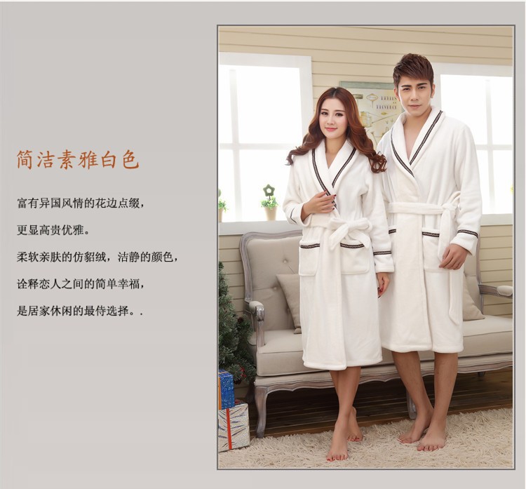 2021 Wholesale Bathrobe Men 2016 New Bathrobes For Men Women Couple