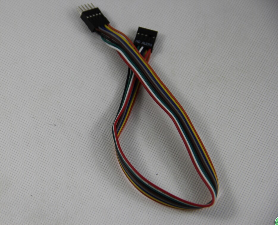 30cm AC97/HDaudio 9pin Audio Extension Cable for PC Front Panel Audio