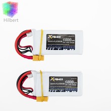 1500Mah 14.8V 4S 45C Lithium Li-po Battery XT60 Plug 2 pcs For RC Helicopter Qudcopter Drone Truck Car Boat Bateria