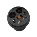 Cup Car Charger Multi function Display Voltage 3 1A 2 USB Car charger DC12 24V Cigarette
