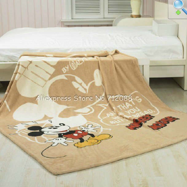 Wholesale,Cartoon 150cm*200cm Coral Fleece Children Blankets/Bedding