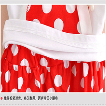 2015 summer girls suits dot sets children clothing set baby clothes short sleeve T shirt dress