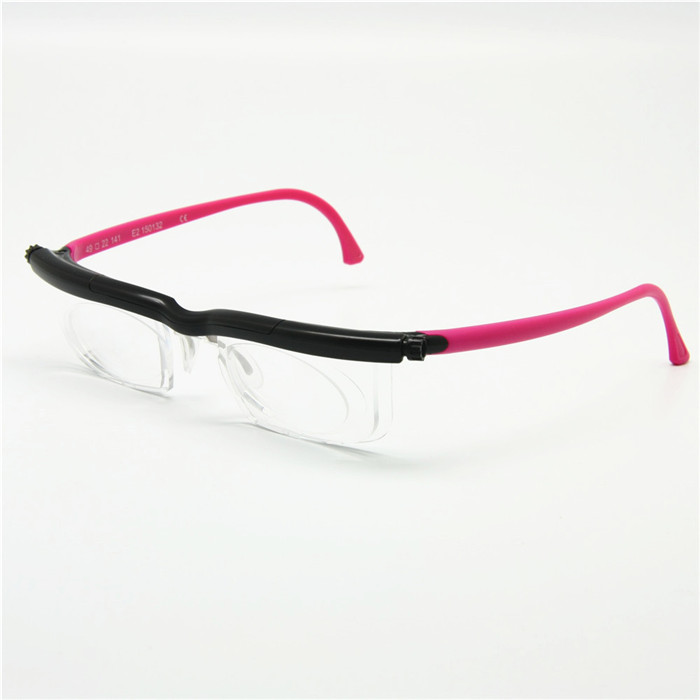 Adlens Focus Adjustable Eyeglasses 6D To +3D Diopters Myopia Magnifying