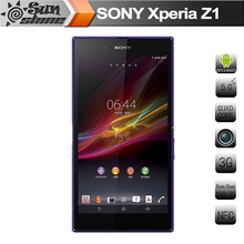 Original New Unlocked Sony Xperia Z1 L39H Mobile Phone 5″ Quad Core 20.7MP Waterproof Refurbished Phone GPS NFC Cell Phones