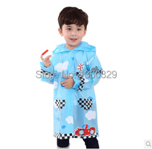 Korean’s Design burberry_ kids Raincoat Baby Raincoat Yellow Pink Blue Cartoon Boys Rain Jacket Waterproof Girl Clothes Children