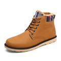 2017 Male New Fashion Warm FUR Original Breathable Outdoor Men Shoes Zapatos Hombre Winter Ankle Boots