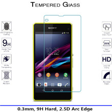 Sundatom 9H 2.5D Premium Tempered Glass Screen Protector For Sony Xperia Z1 mini Z1mini Compact D5503