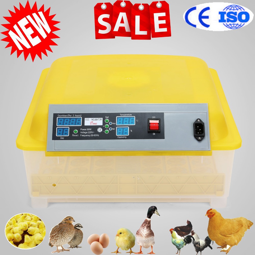  Madel 48 Chicken Incubator Automatic Egg Incubator Poultry Hatcher