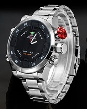 2016 New Men’s Military Sport Watches Quartz Clock Man Waterproof Wrist Watch Mens Top Brand Luxury LED Digital Watch