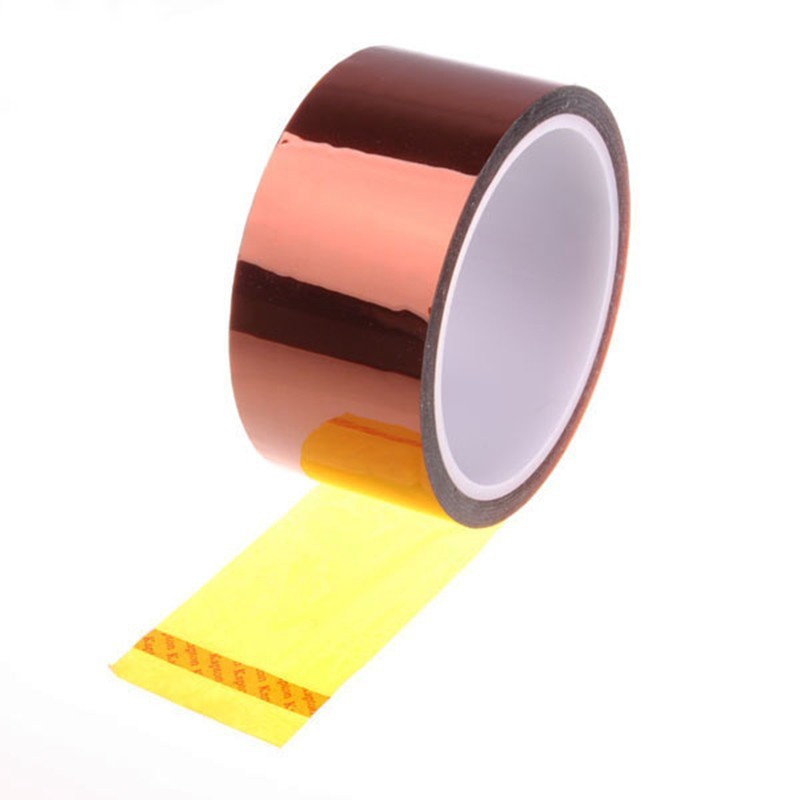 6mm X 33m 100ft Kapton Tape BGA High Temperature Heat Resistant Polyimide CA