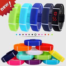 2016 Upgrade Section Waterproof LED Bracelet Children Women Watch Men Digital Wristwatch Sports Shock Fashion Clock