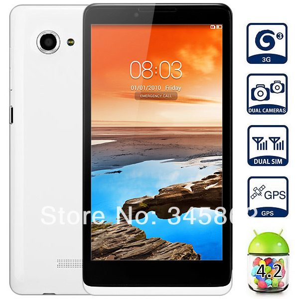 Lenovo A889 3G Smartphone with MTK6582 1 3GHz Android 4 2 1GB RAM 8GB ROM WiFi