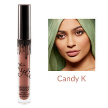 2016 New Lipgloss Kylie Lip by kylie Jenner Lipstick With Lip Gloss Liquid Matte Lasting Makeup 14 Colors Lip Liner cosmetic