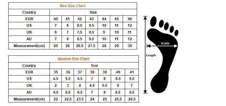 Y 3 Size Chart