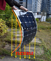 100W flexible solar panels high efficiency solar cell for 12V battery