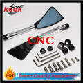 kook HSJ 015 Hot CNC motorbike rearview hand bar end aluminum Motorcycle Rear Side Mirrors For