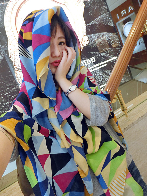 2016 Fashion Women Brights Colorful Checked Plaid Cotton Scarf Grids Large font b Tartan b font