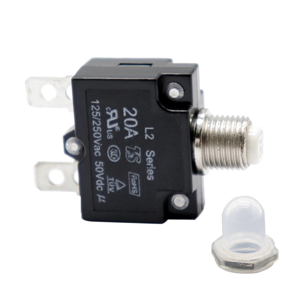 250VAC 15A-Schalter Reset-Taster Leistungsschalter-Überlastschutz 、NID 125