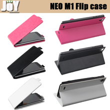 Free shipping Baiwei mobile phone bag PU NEO M1 Flip case mobile phone accessories cover with stand three colors