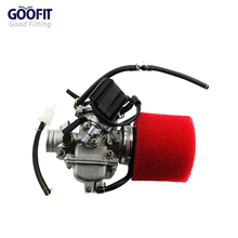 GOOFIT PD24 Performance Carburetor w/ 2 Stage Filter for Yerf Dog Spiderbox GY6 125cc 150cc Go Kart Group-9