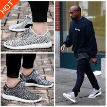 2016 New Spring Summer Men Casual Shoes Fashion Breathable Lovers’ Shoes Grey Black Lacing Flat Shoes NO LOGO Free Shipping