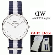 2015 Top Brand Luxury Daniel Wellington Watches DW Watch Men Famous Fabric Strap Sports Military Quartz Wristwatch and box.