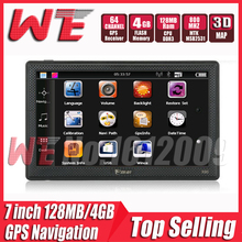 7 дюймов GPS DDR128MB 800 * 480 MTK MS2531 800 мгц карты россия украина беларусь казахстан в 3D Map