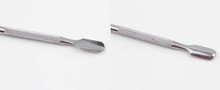 New Practical Stainless Steel Nail Cuticle Spoon Pusher Remover Manicure Pedicure Care Tool Drop Shipping HB