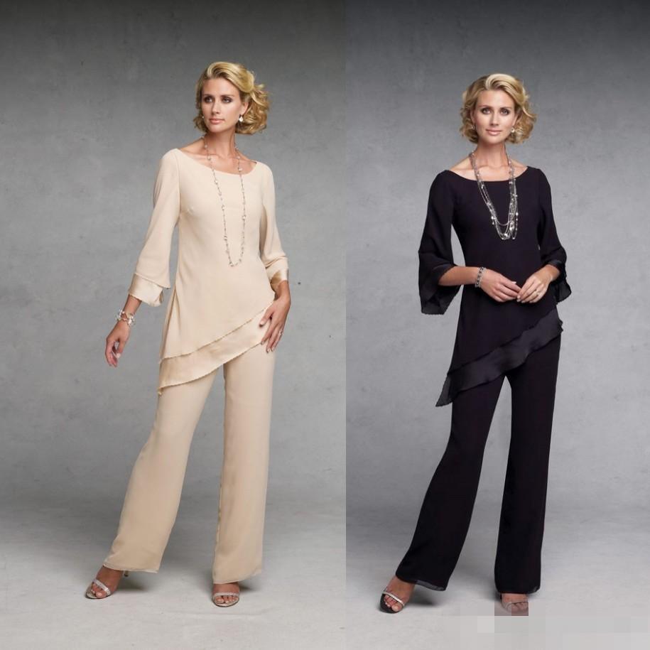 women's plus size mother of the groom pant suits