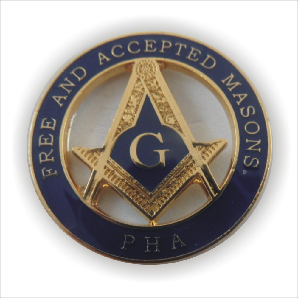 Masonic Items 1" PHA Masonic Lapel Pin-in Metal Crafts From Home ...